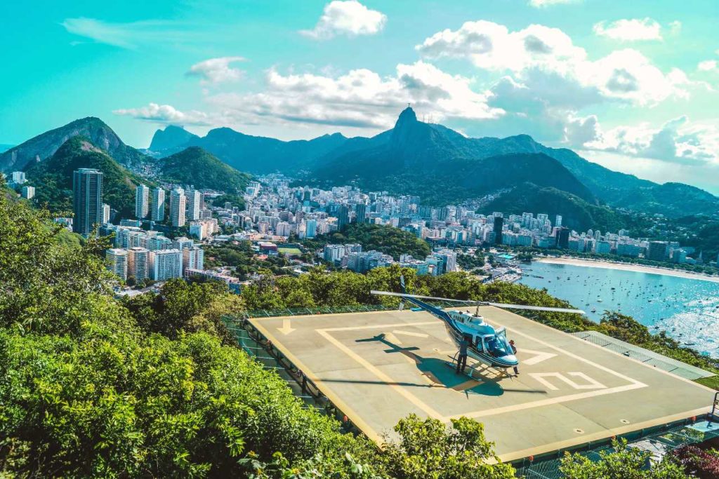 Rio de Janeiro vrtulníkem