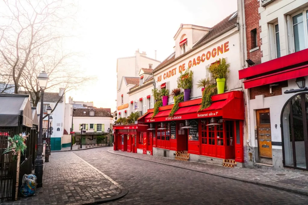 Montmartre v Paříži